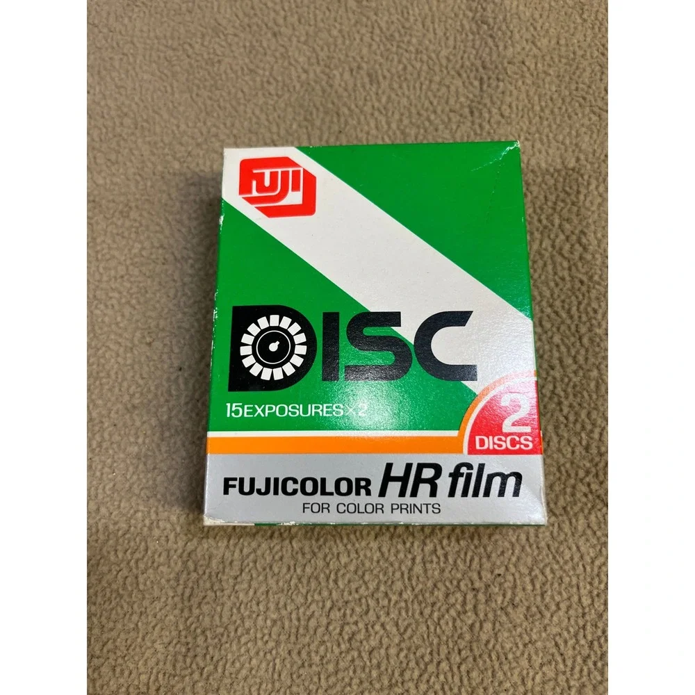 Fuji Fujicolor HR Disc Film ISO 200 15 Exposures 2 Pack CD DISC-15-2